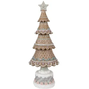 Clayre&eef Natale>Albero pan di Zenzero 13x33cm