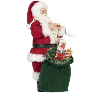 Clayre&eef Natale>Babbo Natale con Lettera  17x28 cm