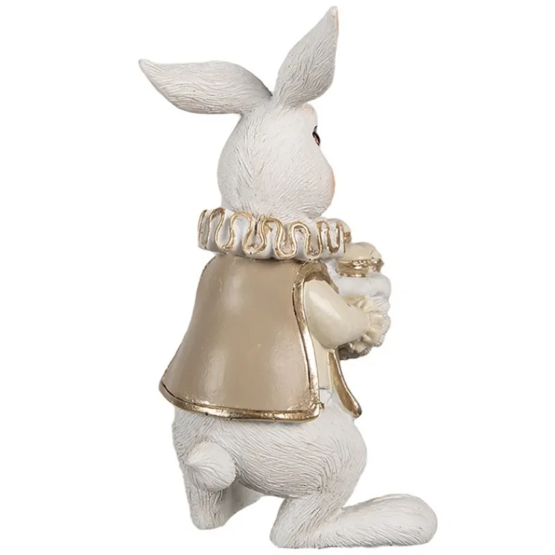 bianconiglio_con_cupcake__0.webp Clayre&eef Pasqua>Bianconiglio con Cupcake 8x7x13 cm