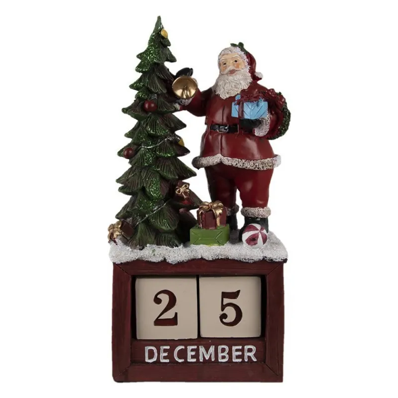 calendario_con_babbo_xxcm_0.webp Clayre&eef Natale>Calendario con Babbo 16x10x34cm