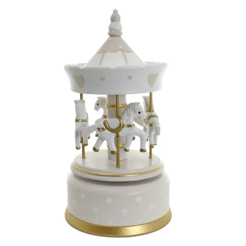 carillon_carosello_pastel_0.webp Encantada Battesimo E Nascita>Carillon Carosello Pastel 20cm: Eleganza e Design Unici