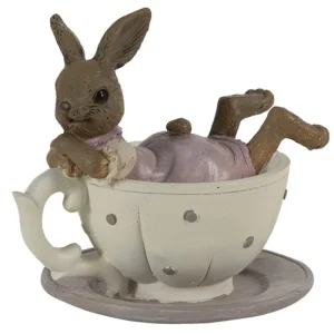 Clayre&eef Pasqua>Coniglietta relax in Tazzina