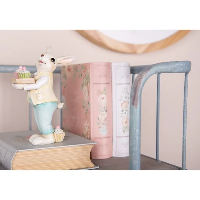 coniglietto_con_cupcake_x_2.webp Clayre&eef Pasqua>Coniglietto con cupcake 11x6x16 cm