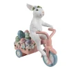 Clayre&eef Pasqua>Coniglio su bicicletta 29x12x31 cm