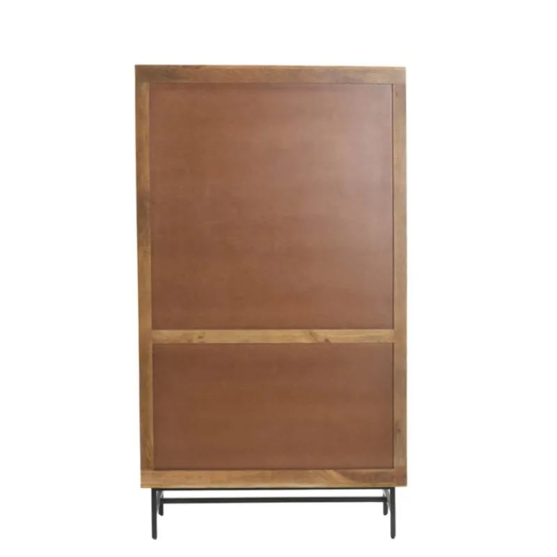 credenza_xx_cm_dubaku_leg_1.webp Light And Living Complementi>Credenza 100x40x180 cm DUBAKU legno marrone scuro