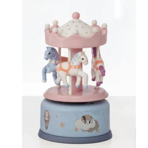 Encantada Matrimonio | Comunione>Giostra Carillon "Pink Night" - Altezza 13.5 cm