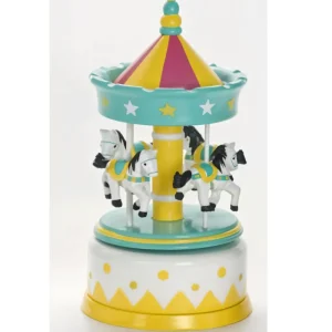 Encantada Comunione | Battesimo E Nascita>Giostra Carillon "Yellow" - Altezza 20 cm