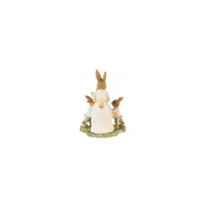 Clayre&eef Pasqua>Mamma con Torta 12x8x15 cm