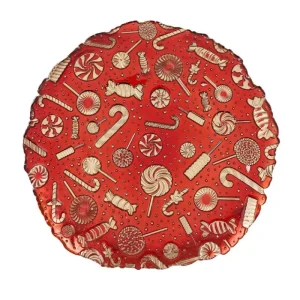 Fade Natale>MIX CANDY PIATTO PANETTONE CM.32