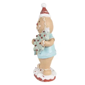 Clayre&eef Natale>Omino pan di Zenzero 13x10x23cm