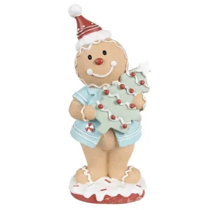 Clayre&eef Natale>Omino pan di Zenzero 13x10x23cm