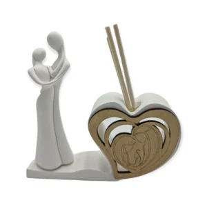 DeboraCarlucci Matrimonio | Battesimo E Nascita>Profumatore Abbraccio degli Amanti: Eleganza per la Famiglia