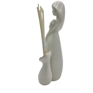 Cherry and Peach Comunione>Profumatore Fata in Porcellana: Eleganza per la tua Casa