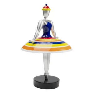Kare Design Pop Art Culture | Decorazioni>"Prima Ballerina Stripes: Decorazione Unica per Casa"