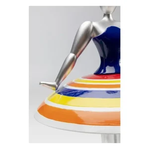 Kare Design Pop Art Culture | Decorazioni>"Prima Ballerina Stripes: Decorazione Unica per Casa"
