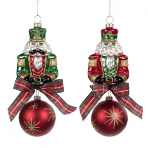 Goodwill Natale>Schiaccianoci in vetro Rosso 19CM