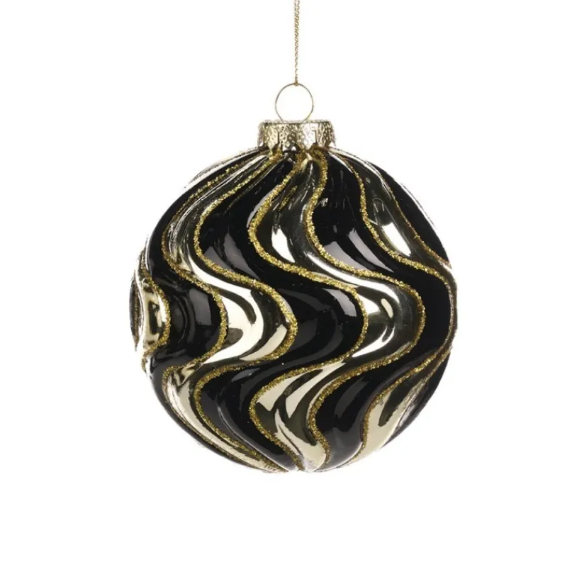 sfera_in_vetro_onde_cm_el_0-1.webp Goodwill Natale>Sfera in Vetro Onde 10CM: Eleganza per il Tuo Natale