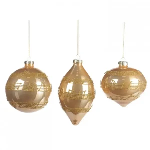 Goodwill Natale>Sfera Pentagramma in Vetro 10CM