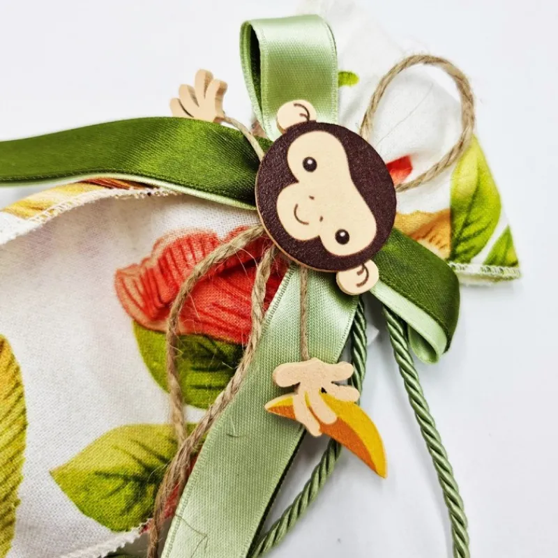 striscia_handmade_jungla__1.webp Cherry and Peach Anniversari E Compleanno | Battesimo E Nascita>Striscia Handmade Jungla: Bomboniere Uniche e Personalizzate