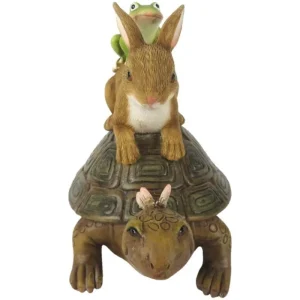 Clayre&eef Pasqua>Tartaruga con Amici in Groppa